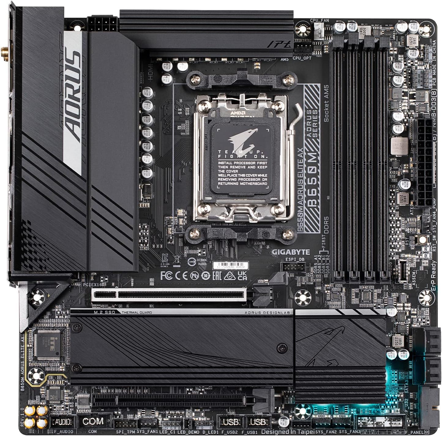 Gigabyte Motherboard B650M Aorus Elite AX DDR5 AMD AM5 Gigabyte Motherboard B650M Aorus Elite AX DDR5 AMD AM5